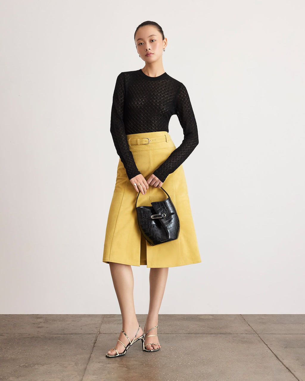 Beacon Skirt in Wheat