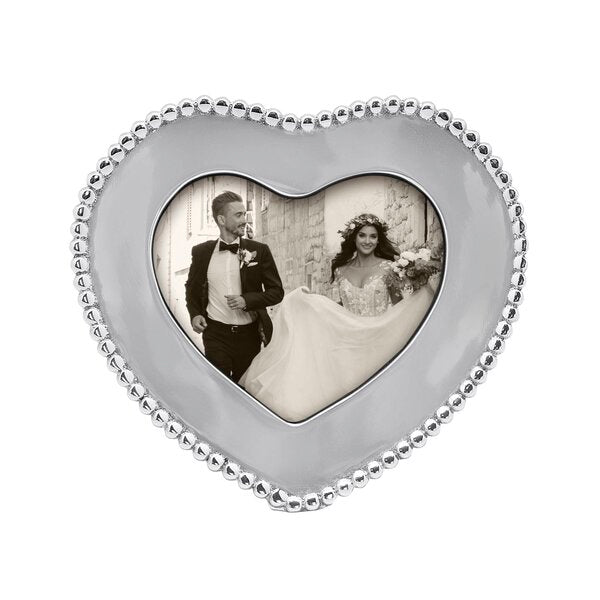 Beaded Metal Picture Frame