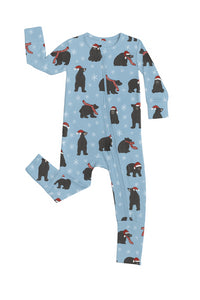 Bear-y Christmas Bamboo Romper