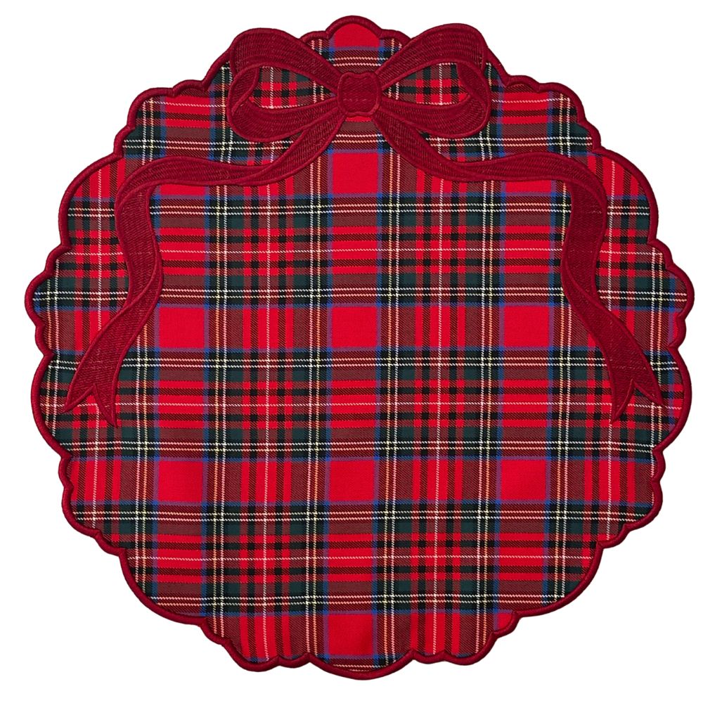 Beau Plaid Placemat, Set of 4