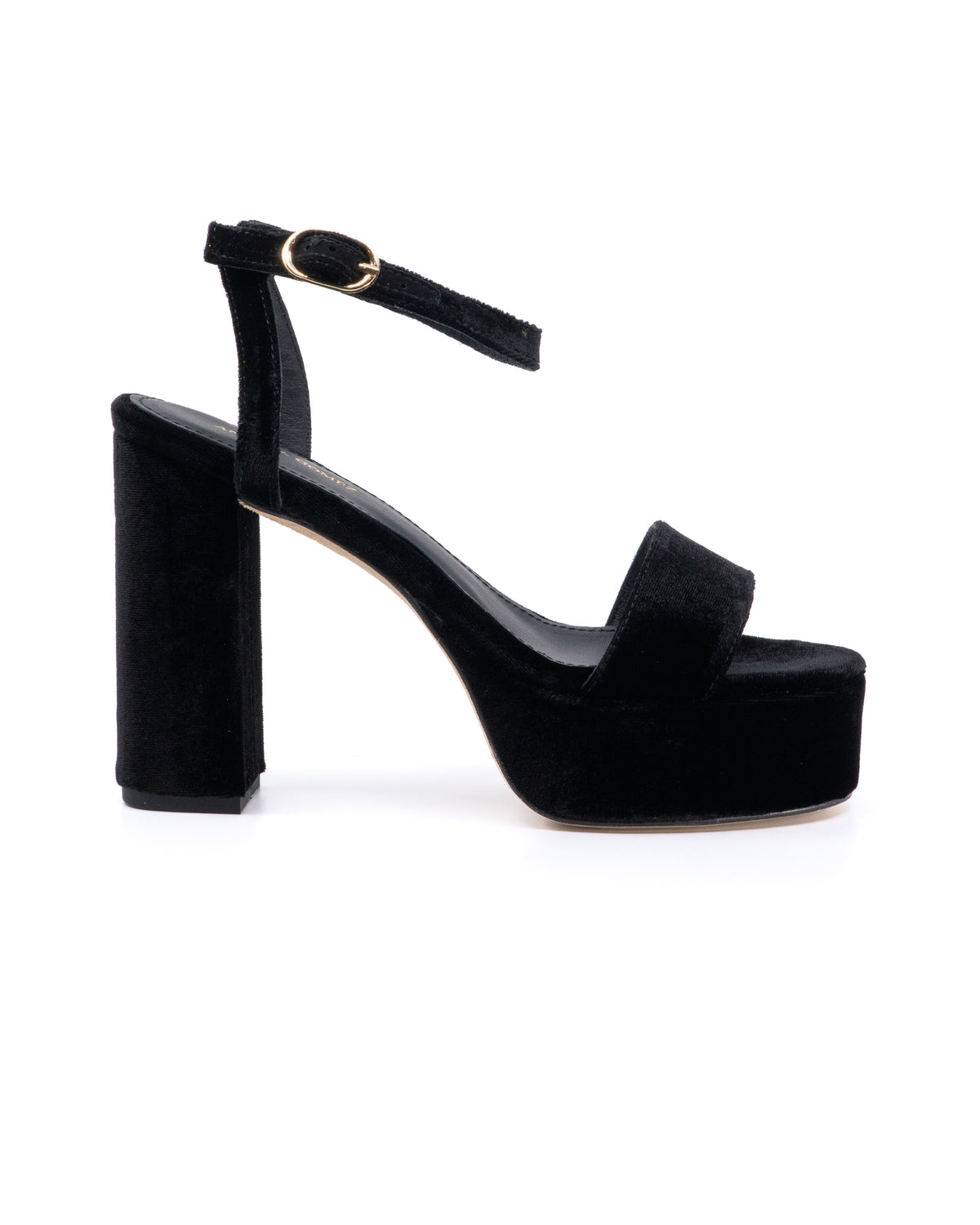 Becka Velvet Platform in Black