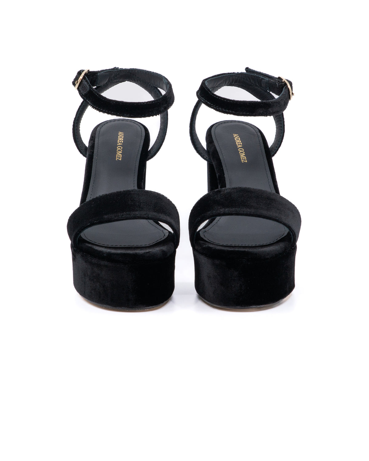 Becka Velvet Platform in Black