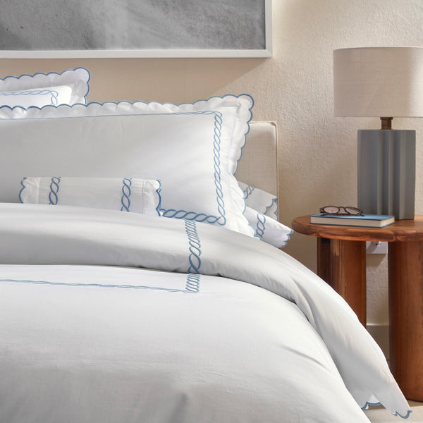 Matouk Classic Chain Scallop Sham