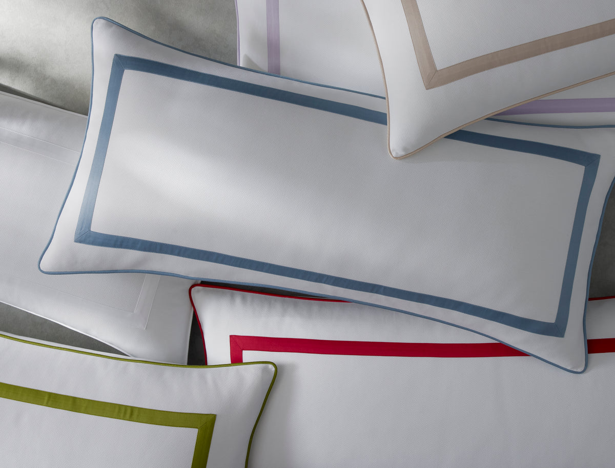 Louise Piqué Pillow Cover