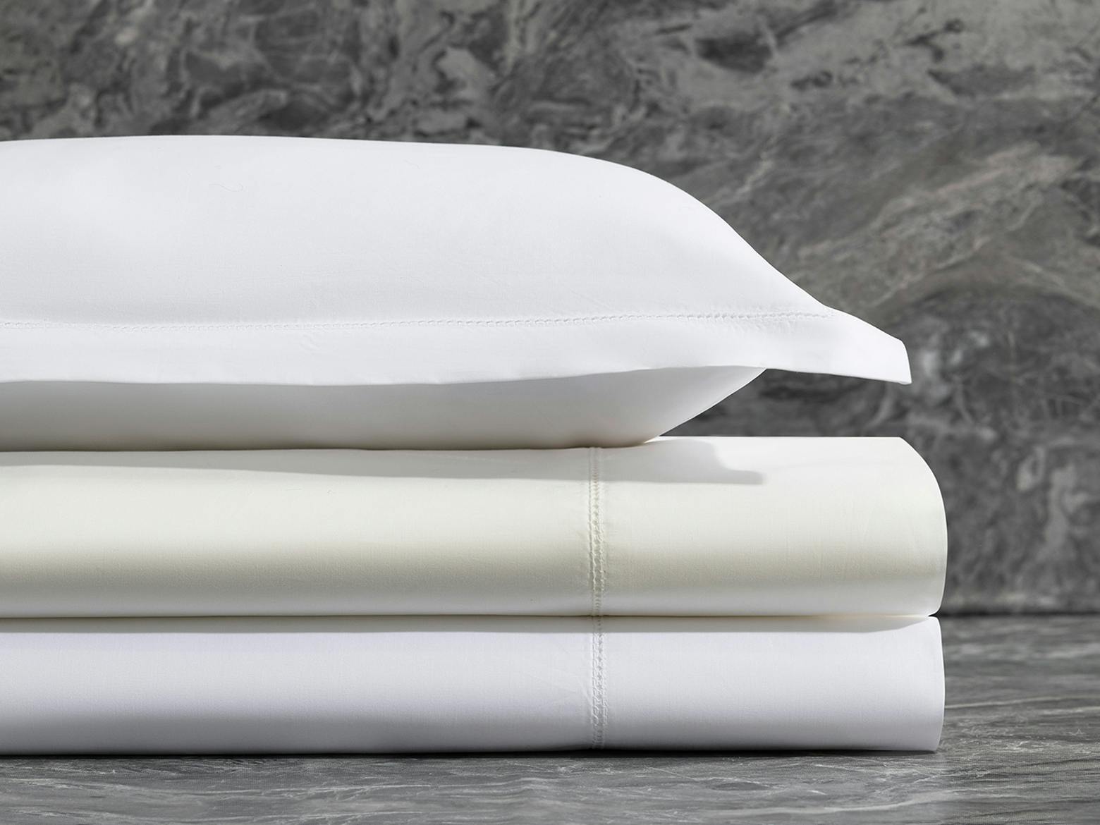 Bergamo Hemstitch Pillowcase - Standard Pair