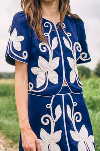 Beeson Top in Navy