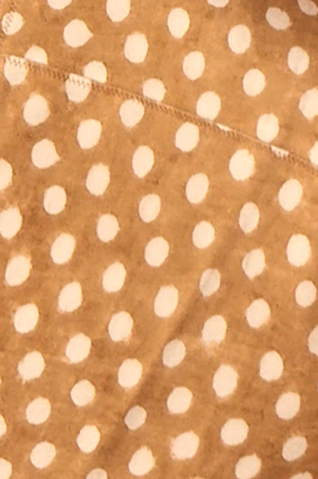 Close up of the Belize Bikini Bottom in Coconut Sand Dot.