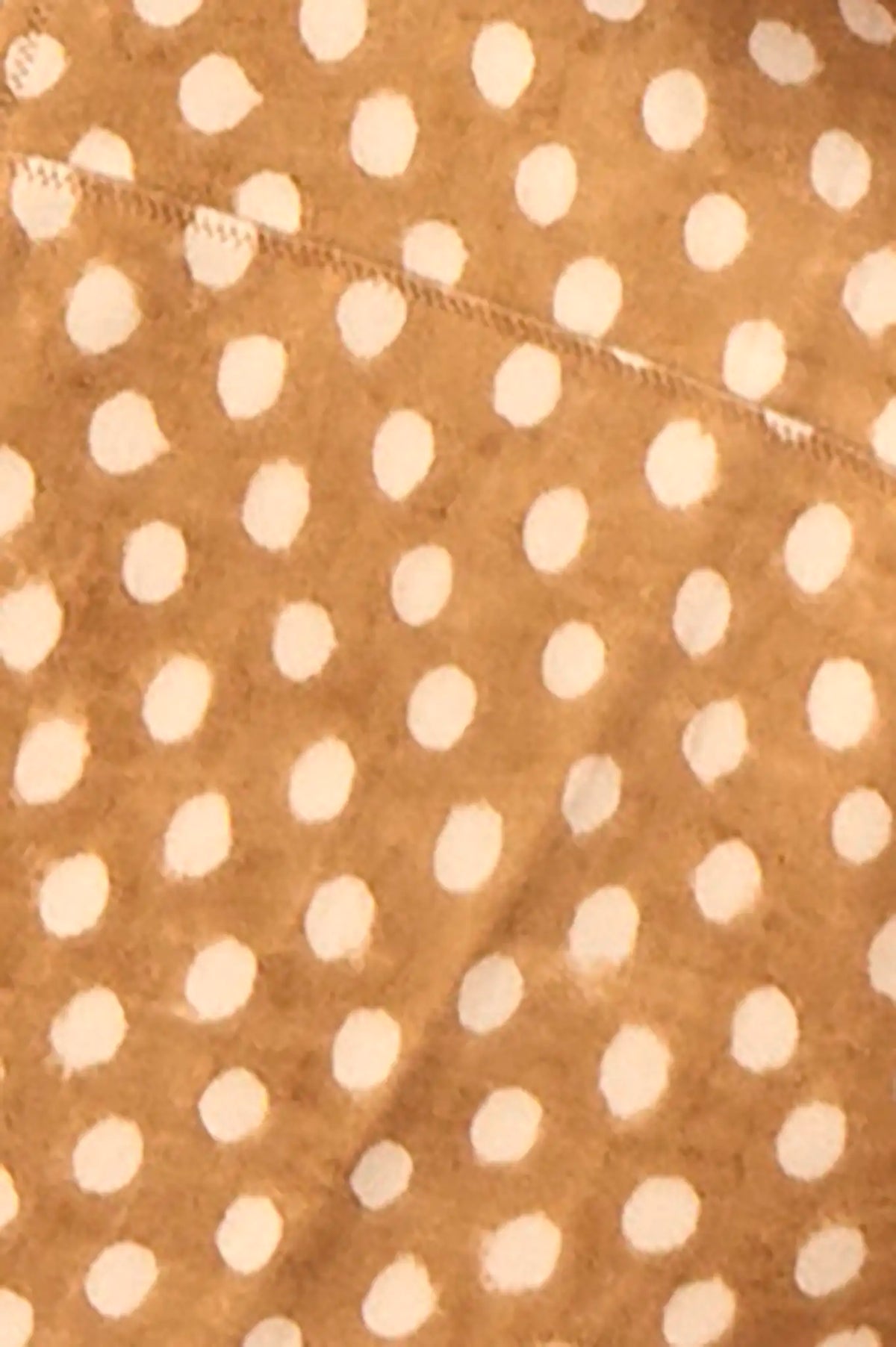 Close up of the Belize Bikini Bottom in Coconut Sand Dot.