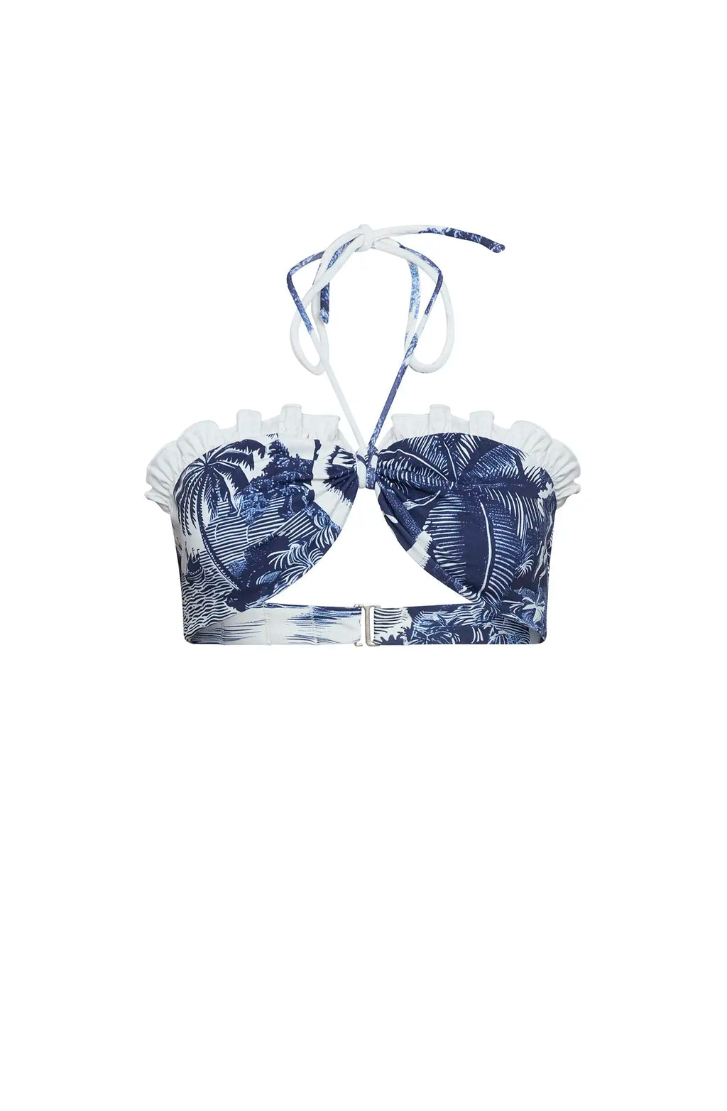 Belize Bikini Top in Bermuda Toile