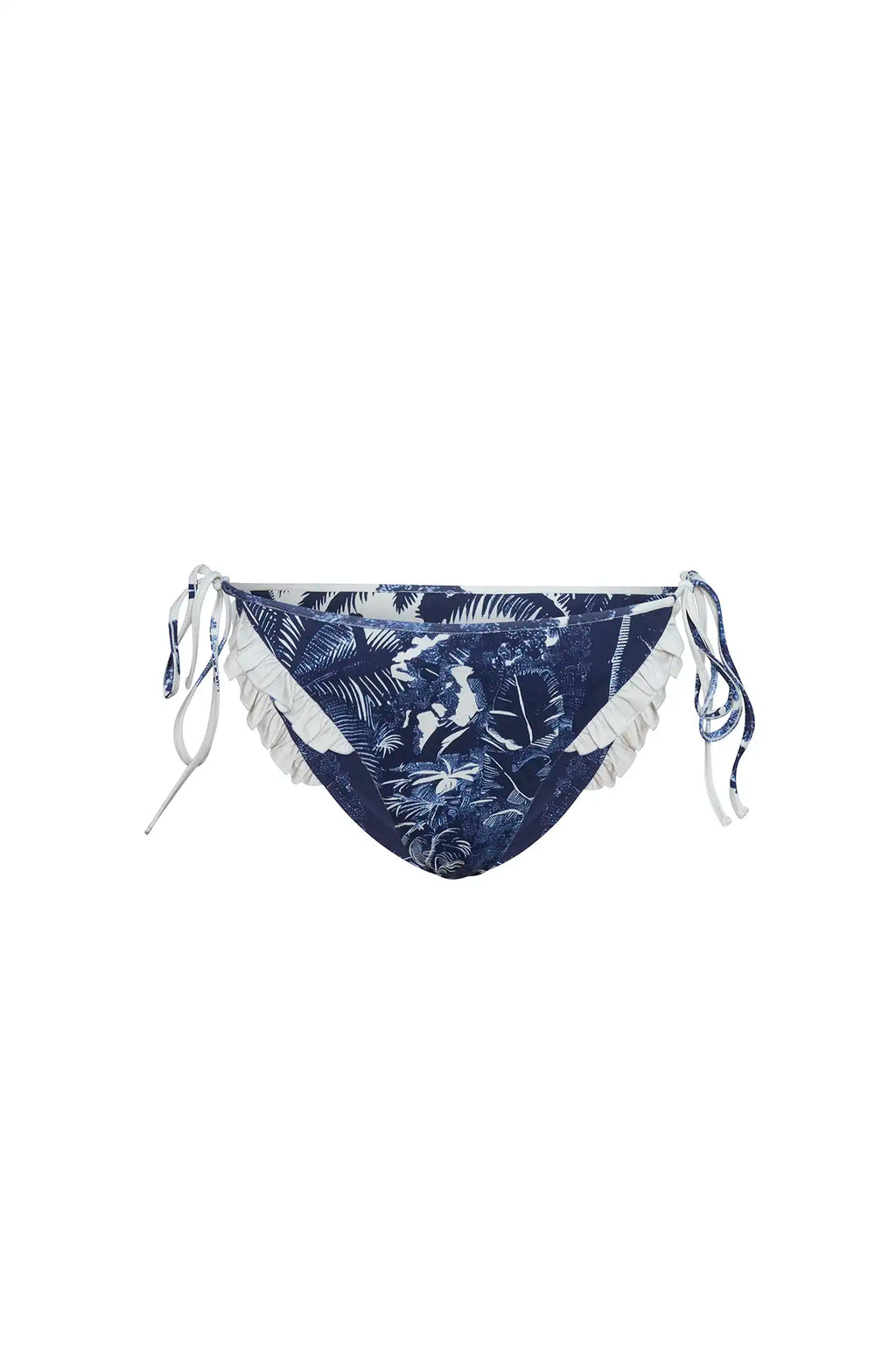 The Belize Bikini Bottom in Bermuda Toile. 