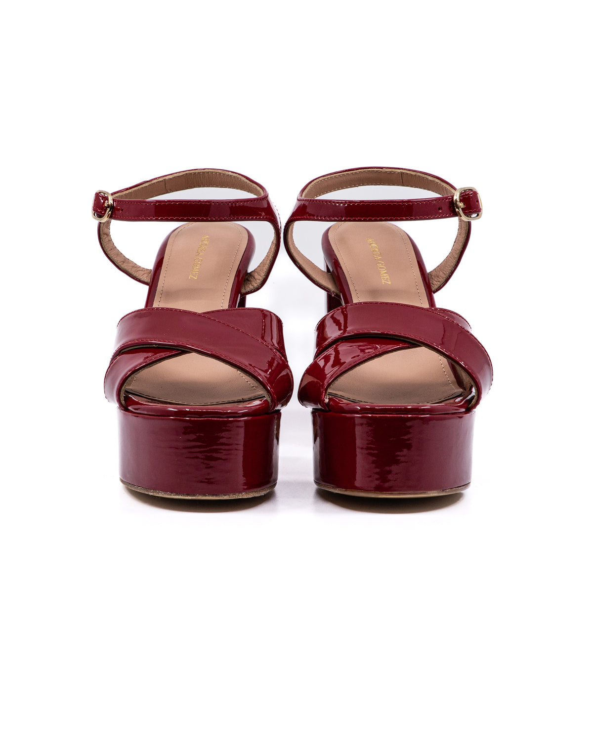 Bella Patent Platform in Red
