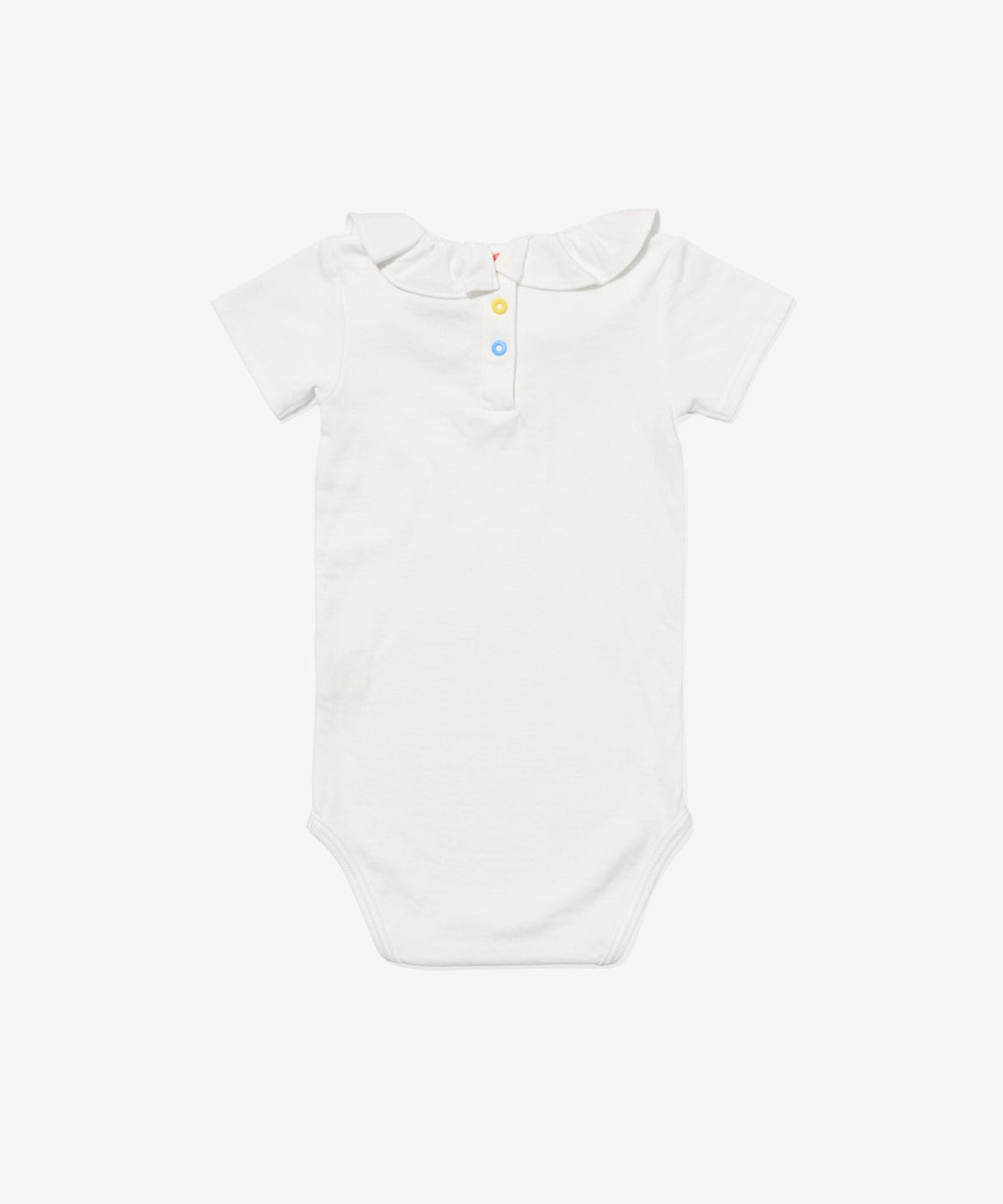 Belle Ruffle One-piece in Vanilla Piping
