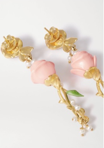 The Bellini Earring in Pink