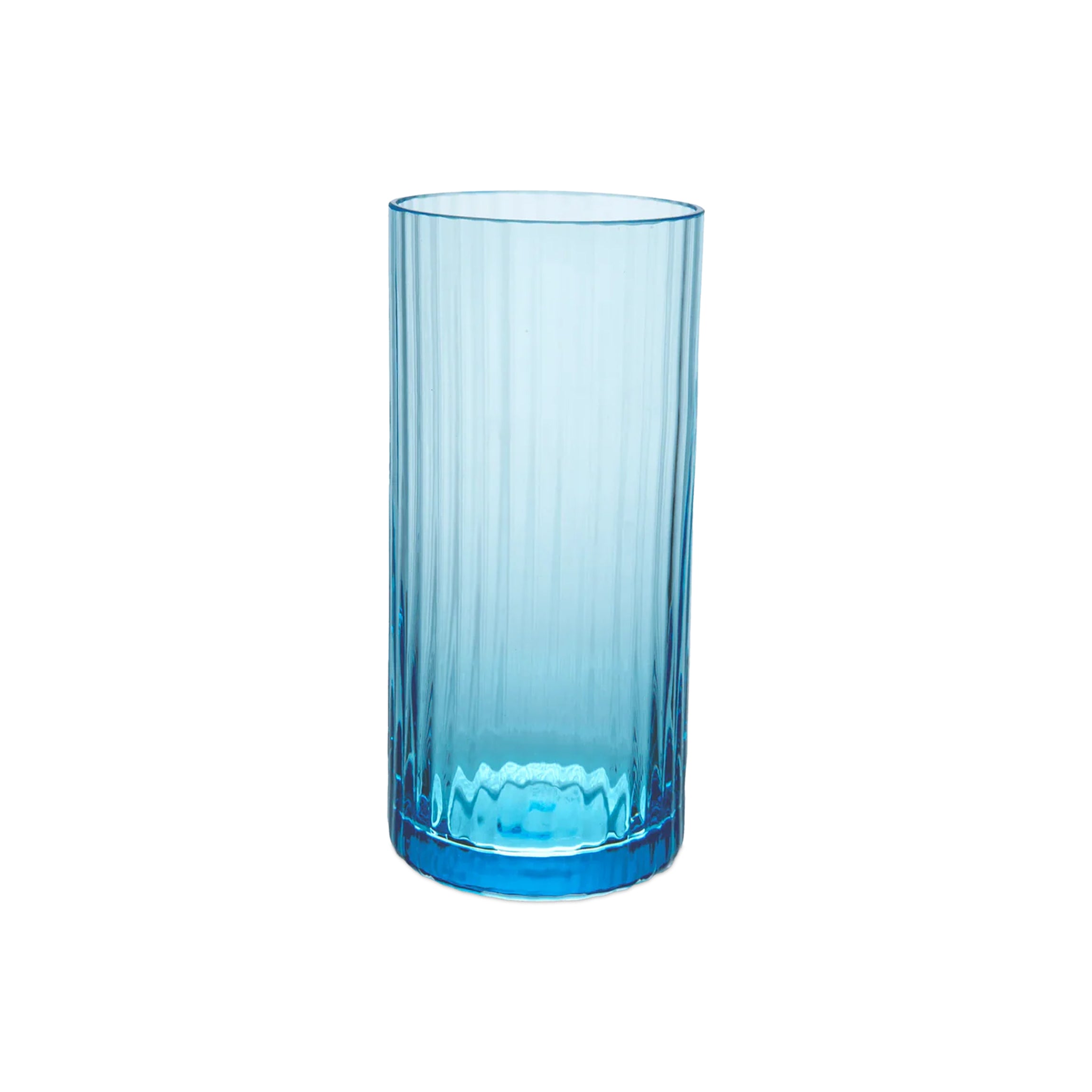 Bembo Highball Glass, Pleat Set of 2