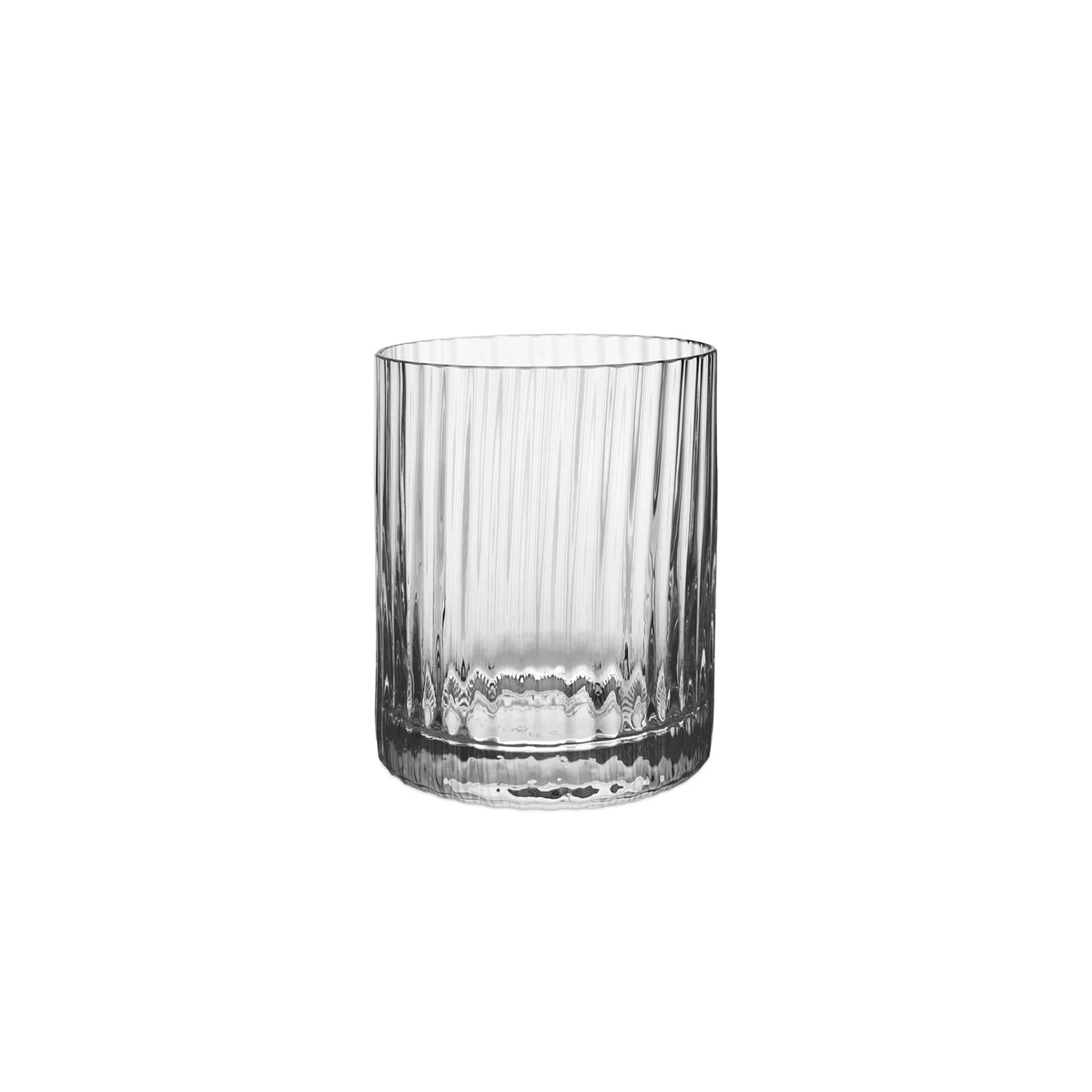 Bembo Rocks Glass, Pleat Set of 2