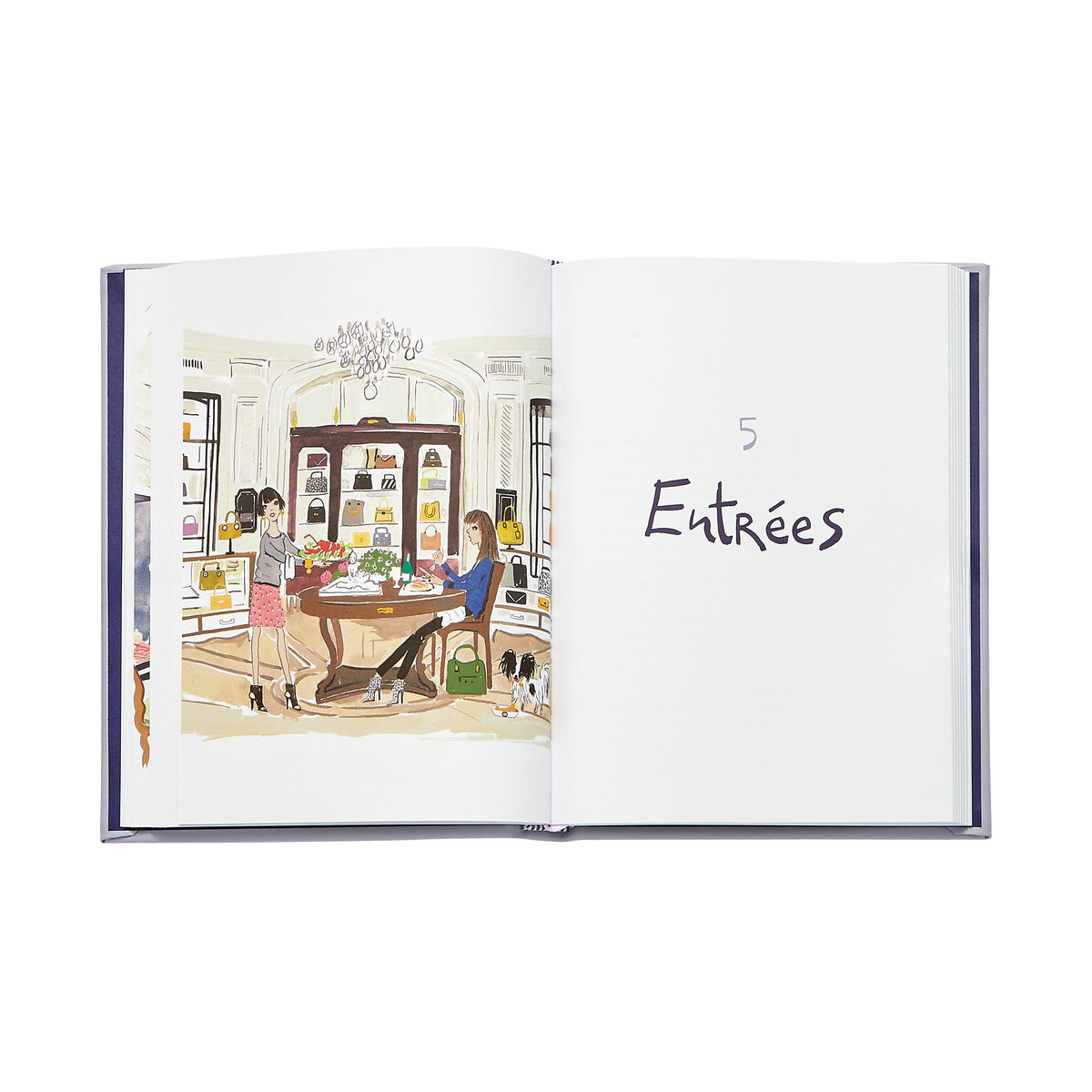 The Bergdorf Goodman Cookbook in Lilac