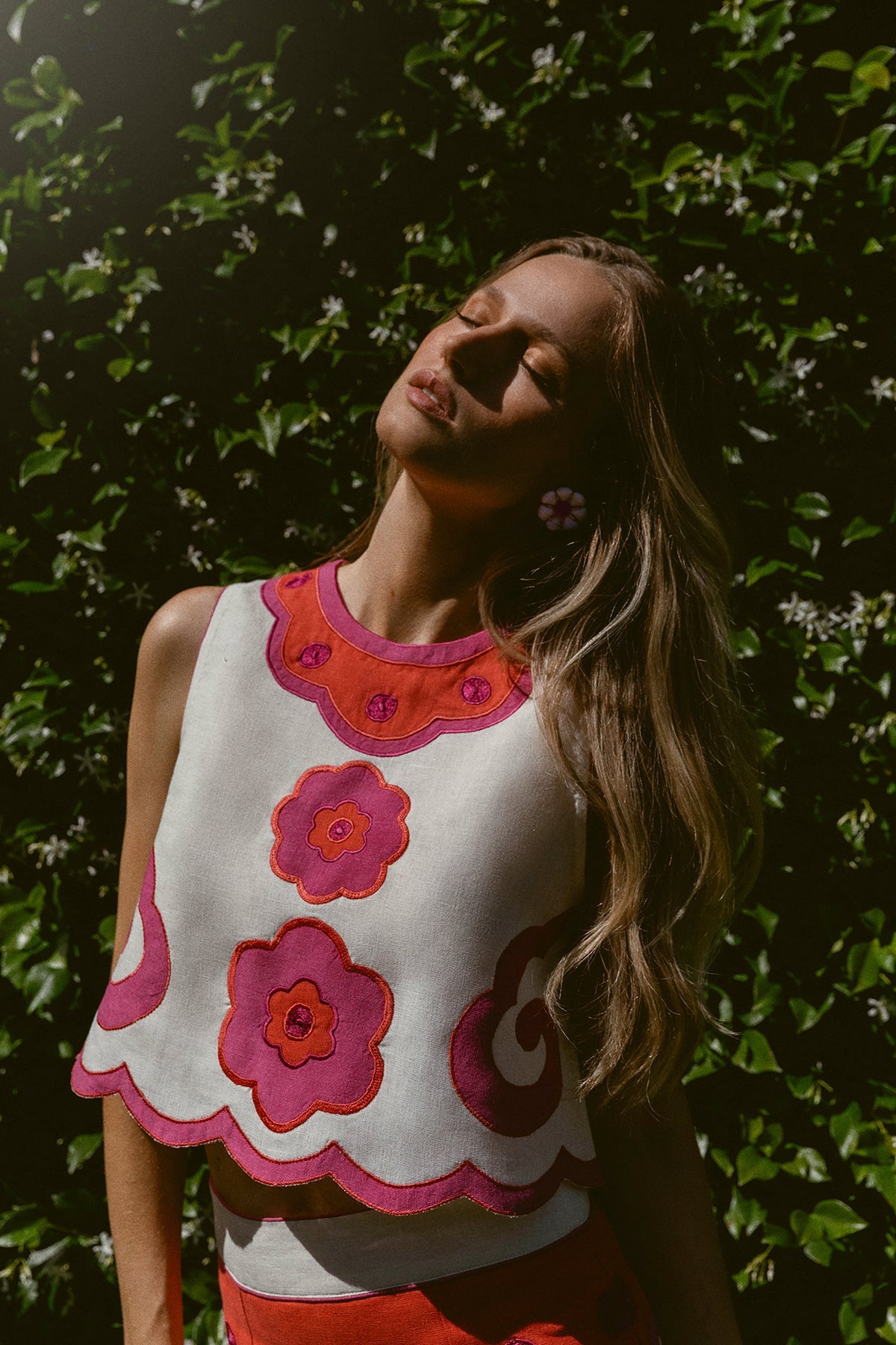 ASHA by Ashley McCormick Berry Tallulah Top | Over The Moon