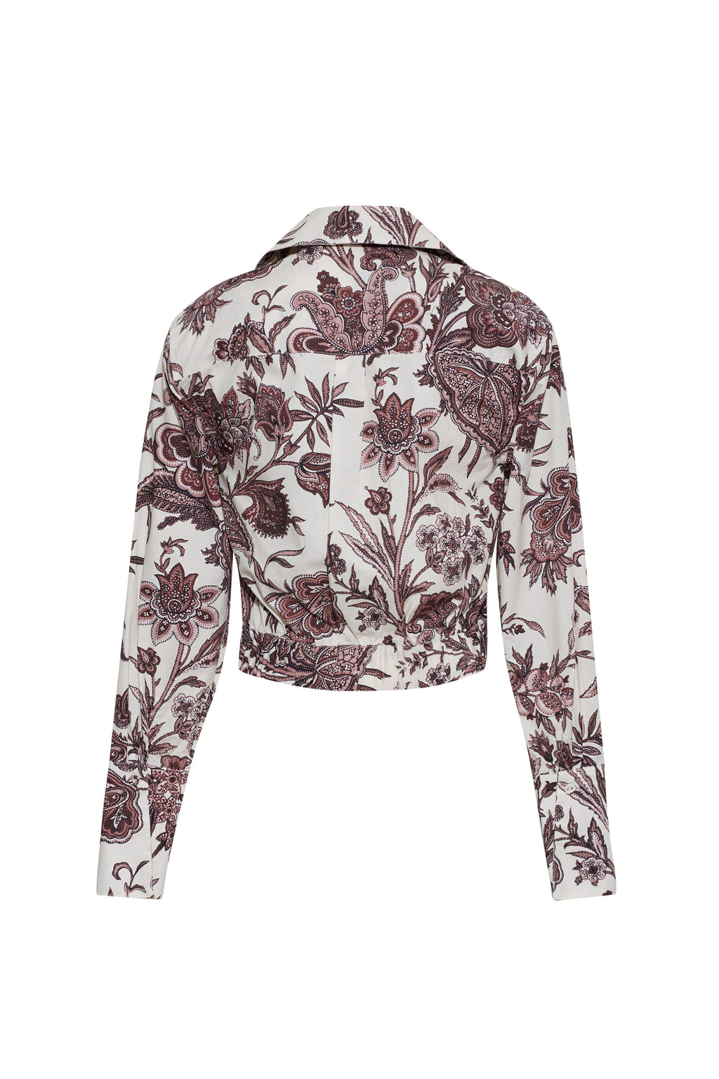 Berry Top in Linden Bloom Ivory