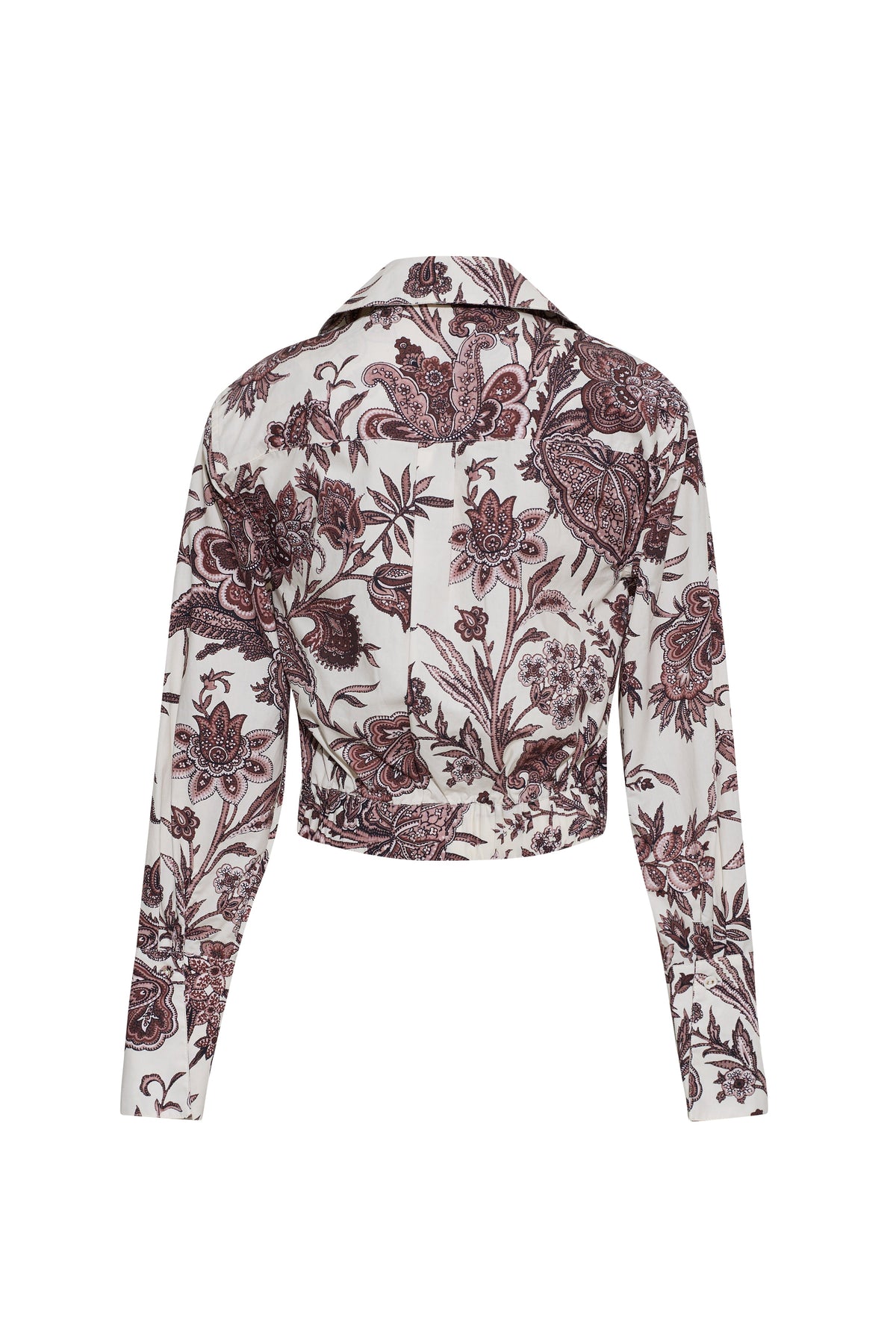 Berry Top in Linden Bloom Ivory