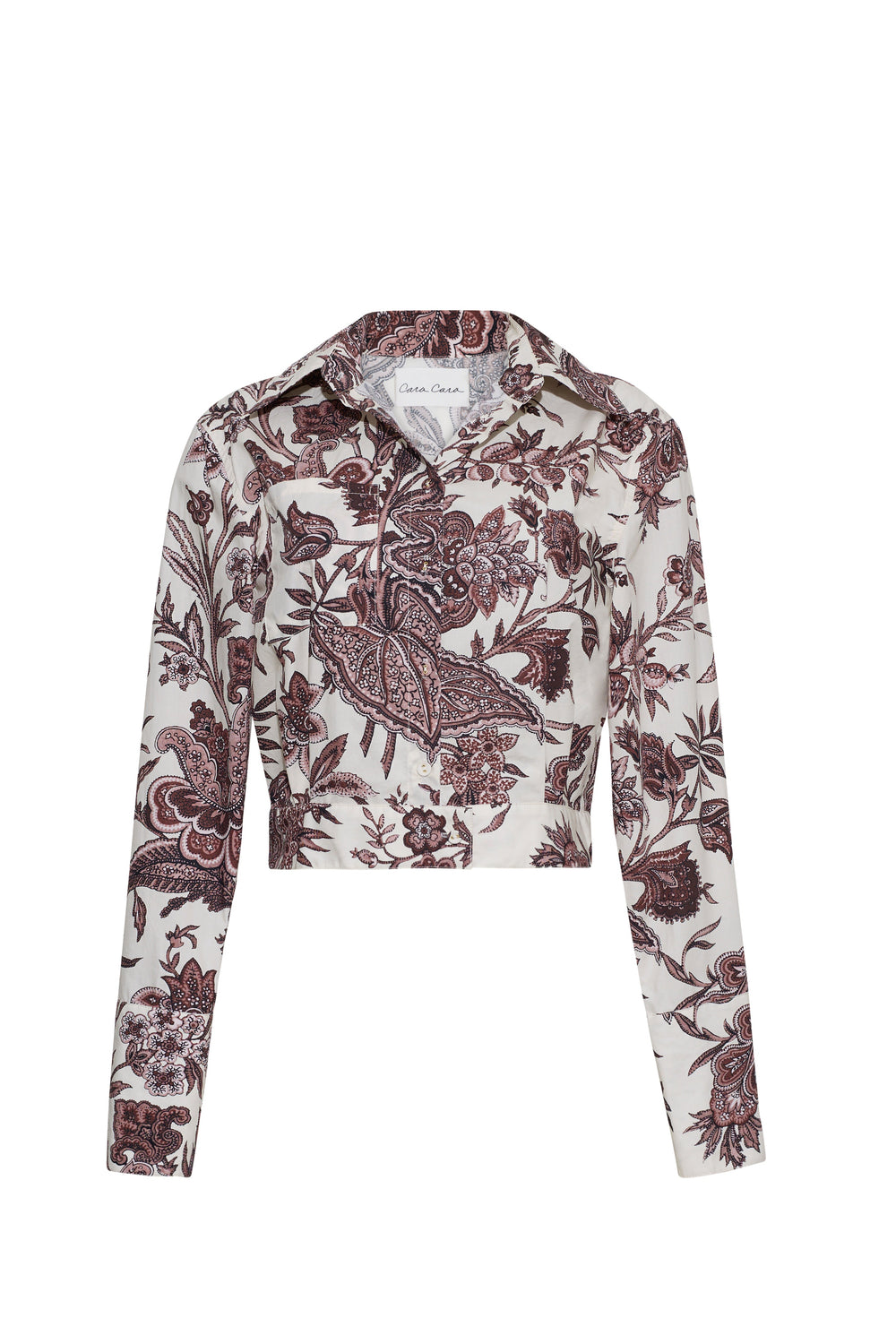 Berry Top in Linden Bloom Ivory