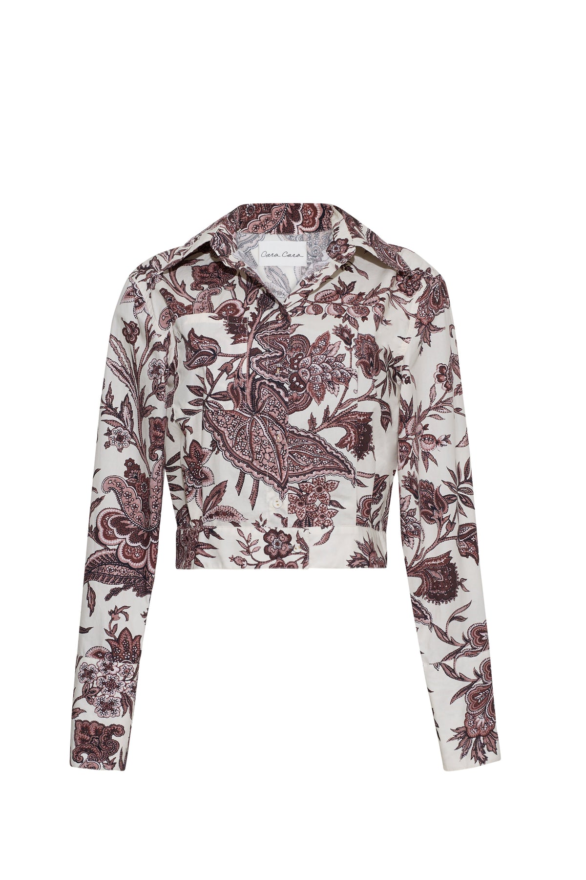 Berry Top in Linden Bloom Ivory