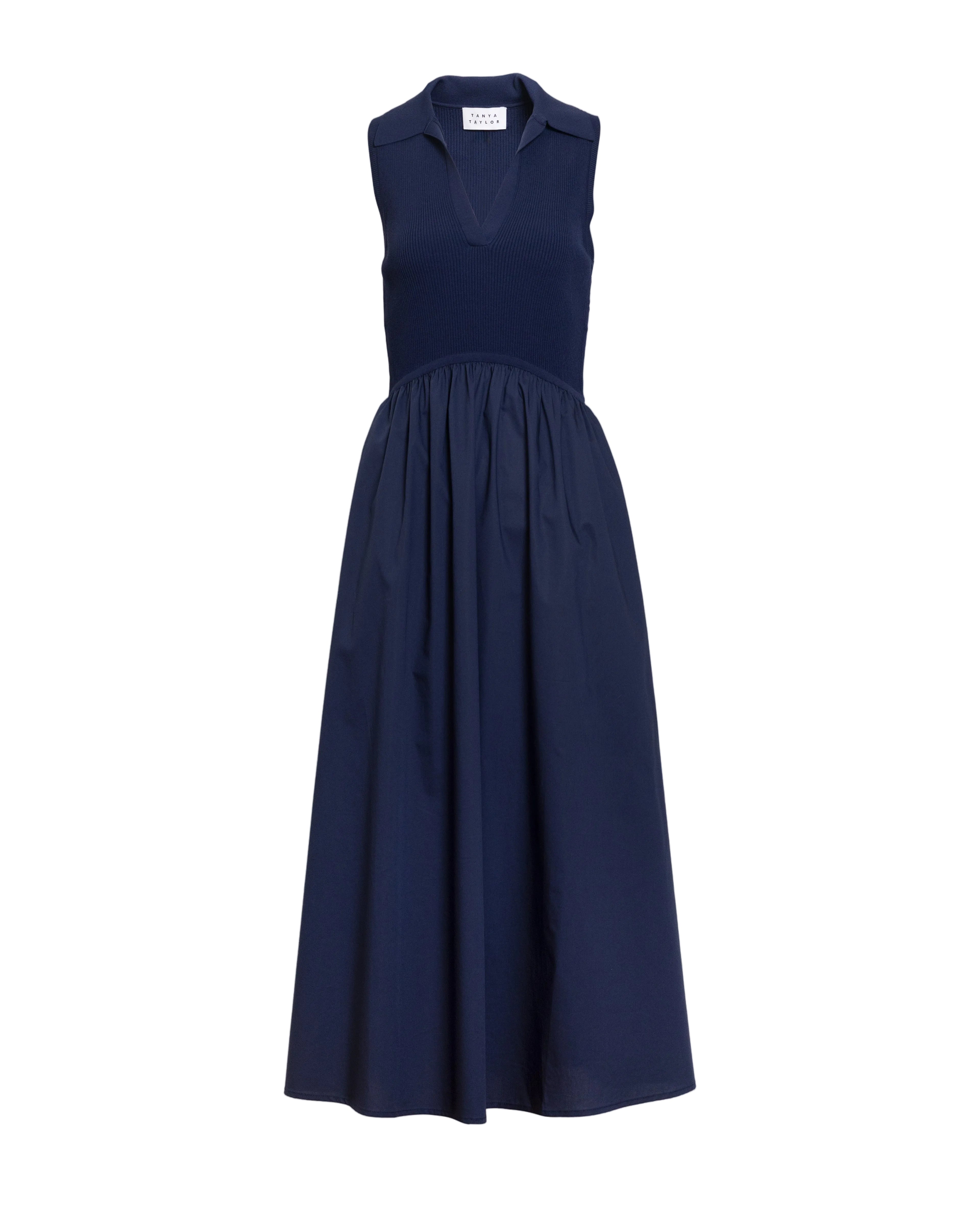 Bess Dress in Maritime Blue