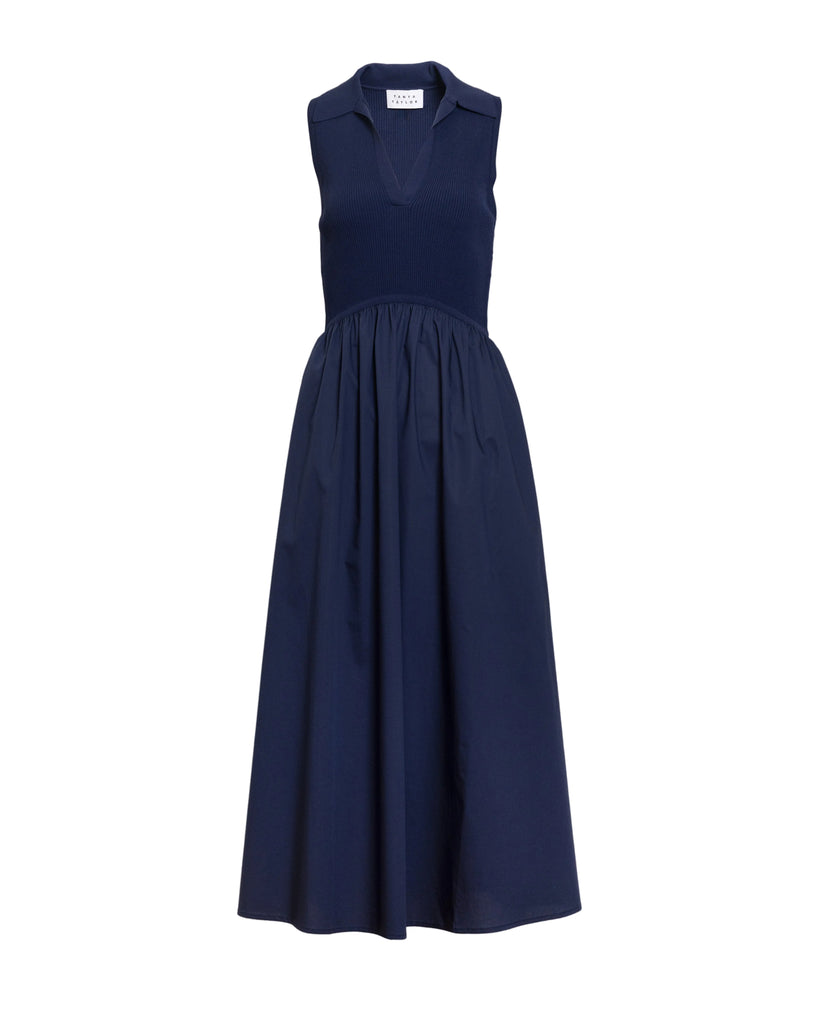 Bess Dress in Maritime Blue