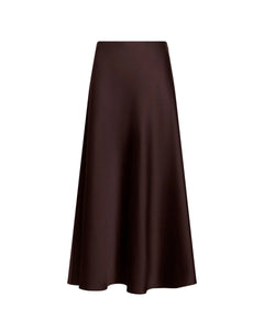 Beth Skirt in Dark Fig