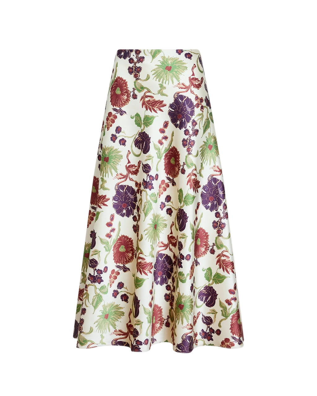 Beth Skirt in Cream Multi Floral