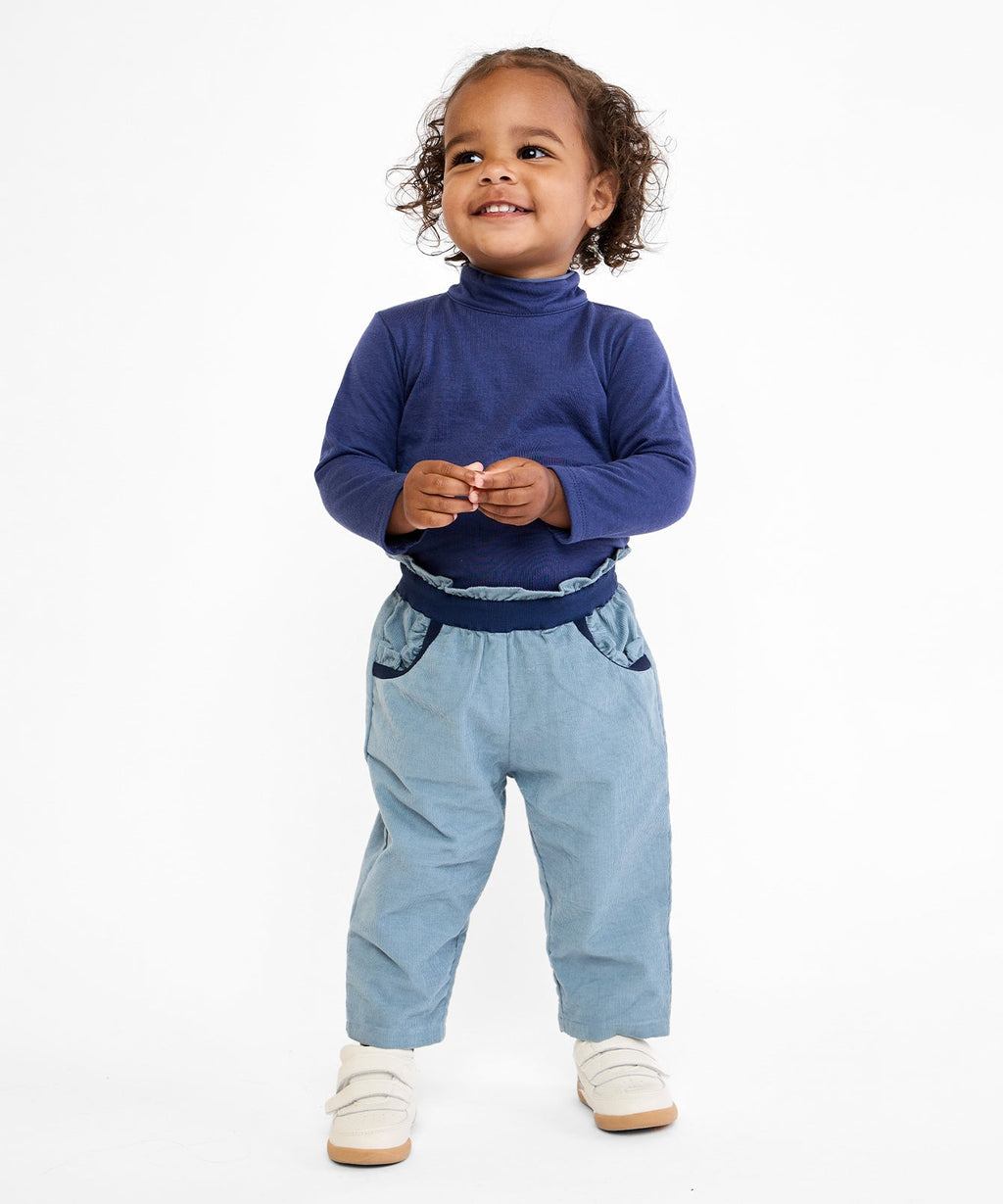Betsy Baby Pant in Rain Corduroy