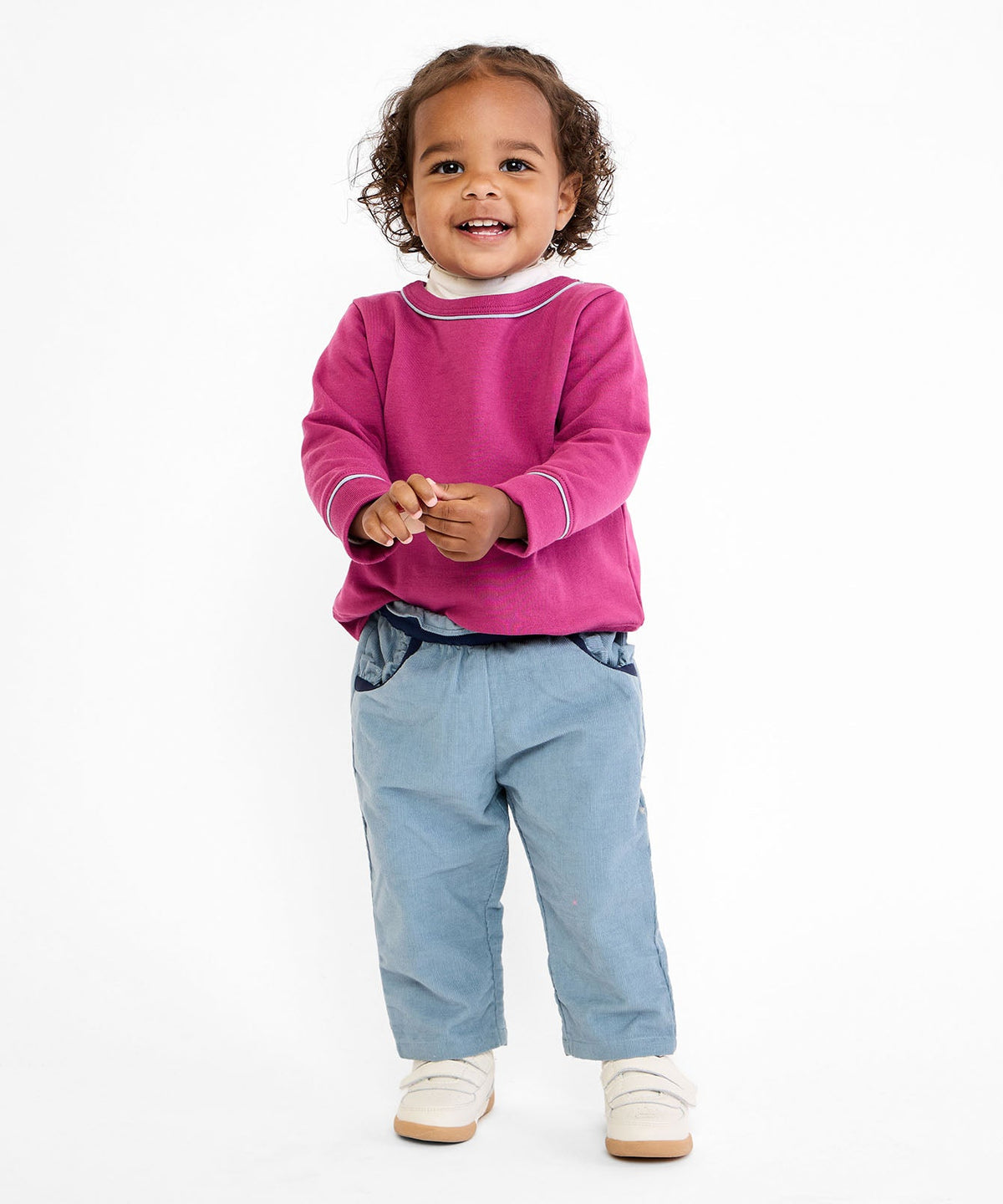 Betsy Baby Pant in Rain Corduroy