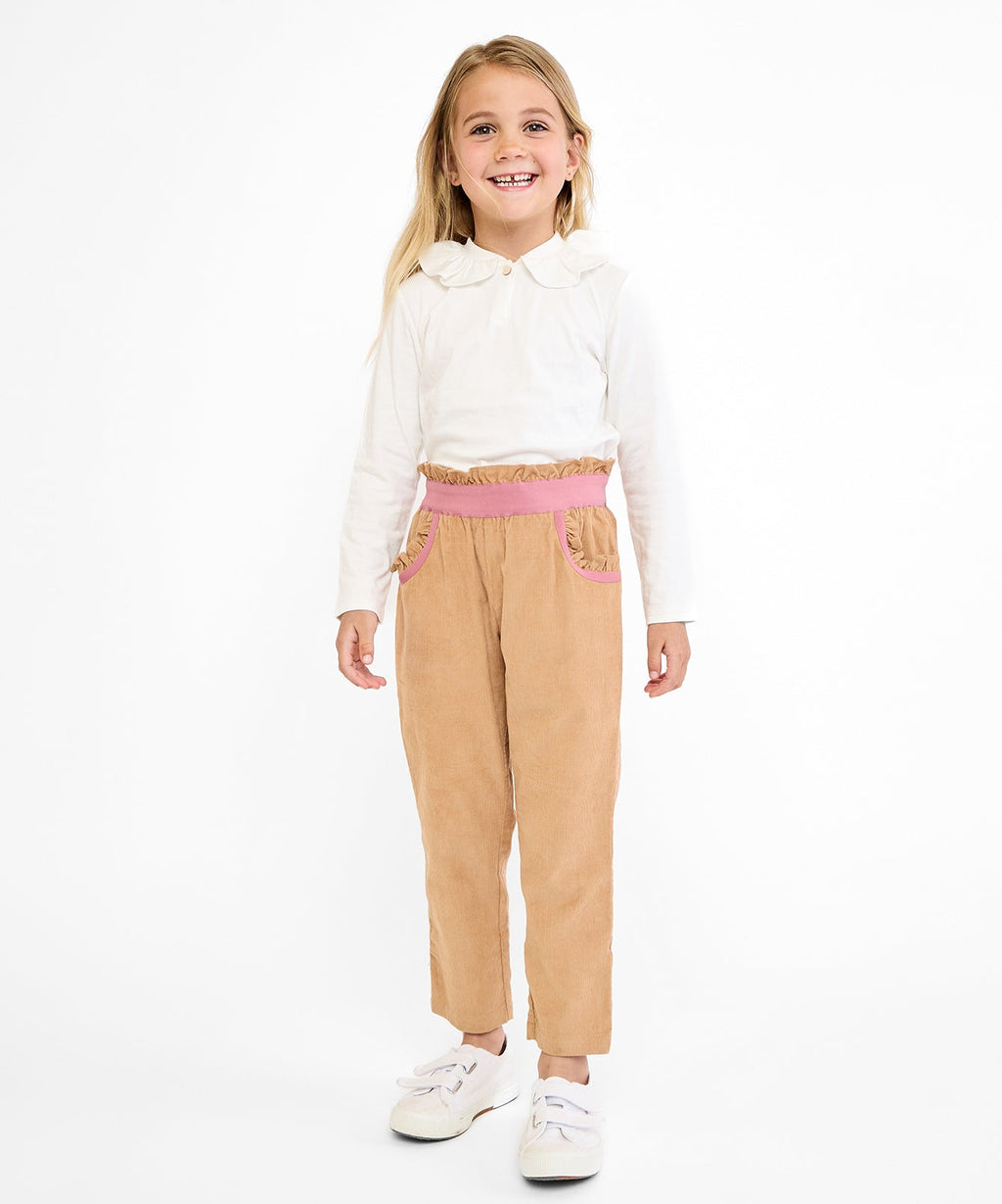 Betsy Pant in Honey Corduroy