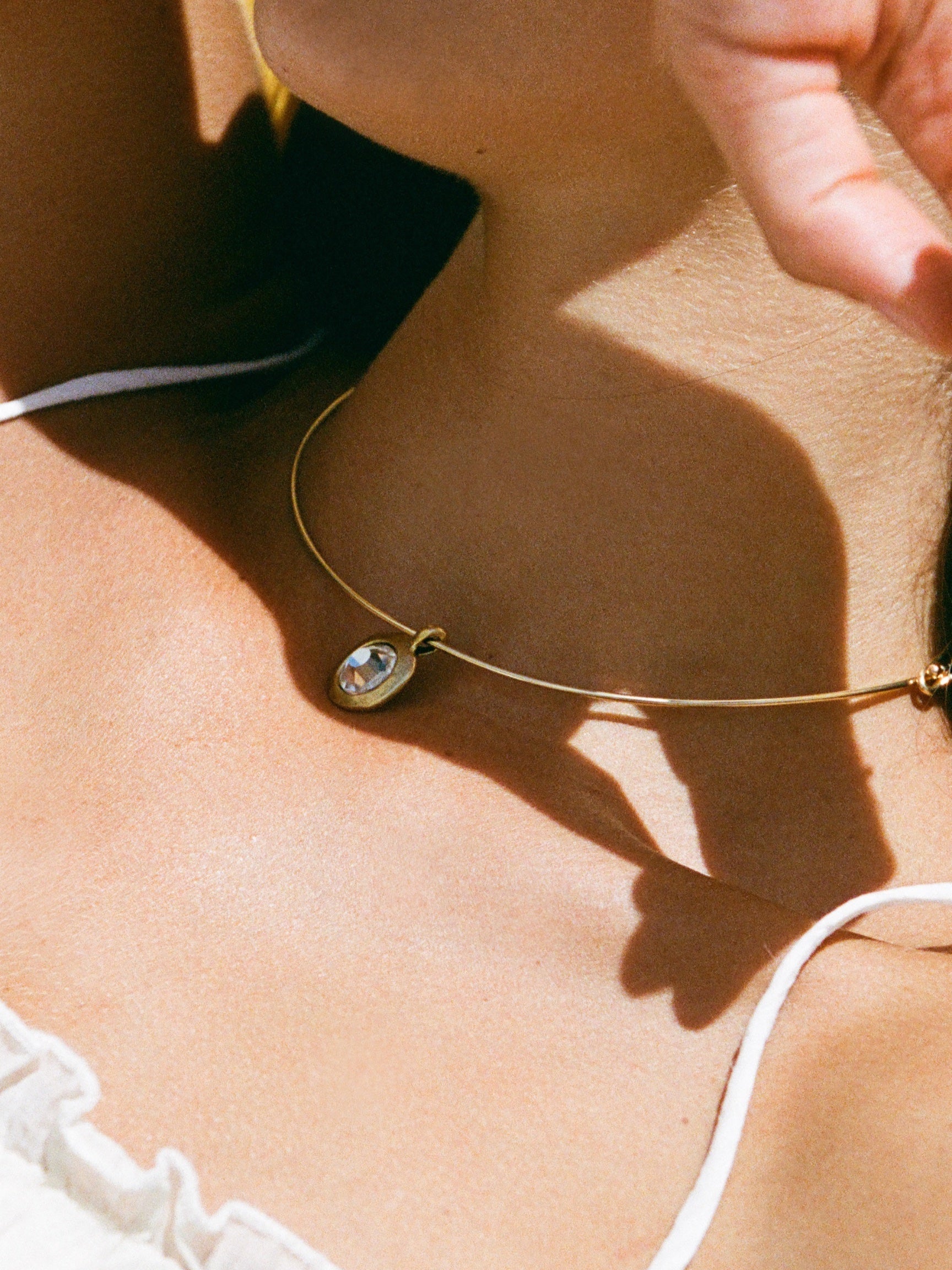 Bezel Necklace