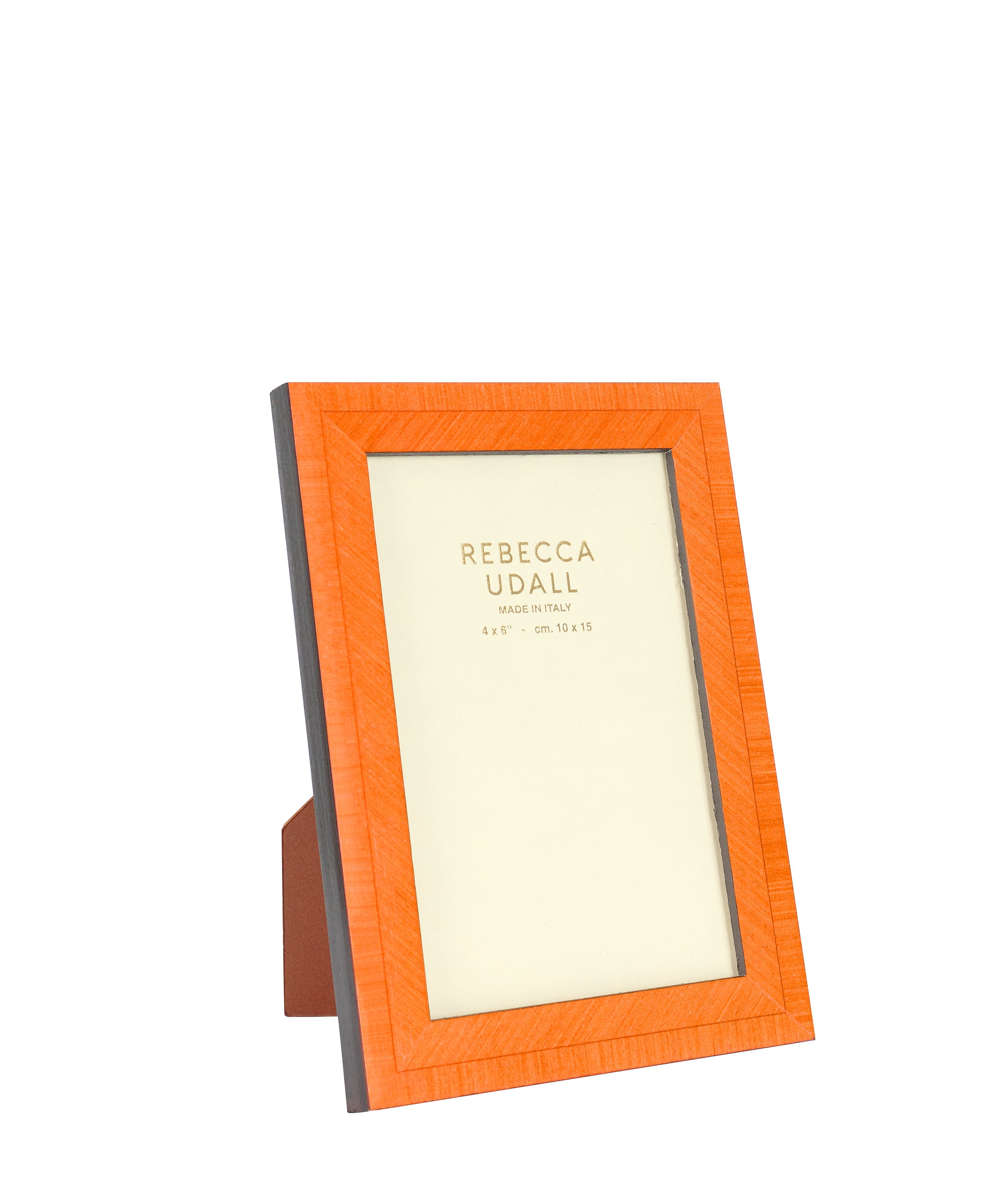 Orange Bianca photo frame by Rebecca Udall