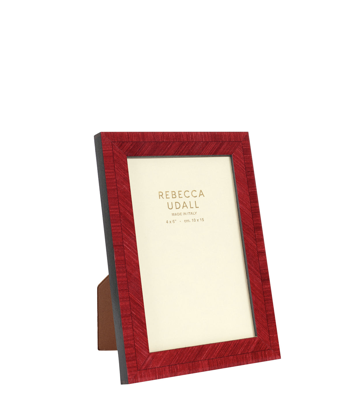 Dark Red Bianca photo frame by Rebecca Udall