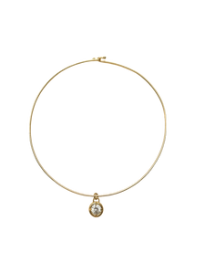 Big Baby Bezel Necklace