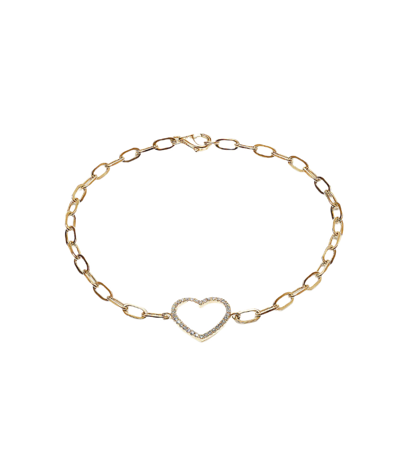 Diamond Big Love Bracelet