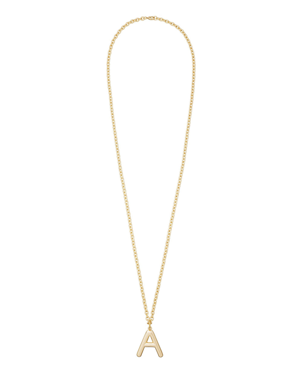 The Very Big Puffy Initial Necklace