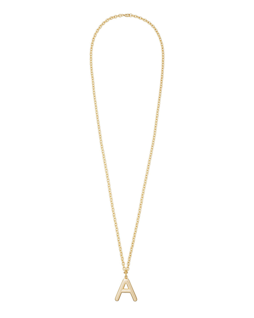 The Very Big Puffy Initial Necklace