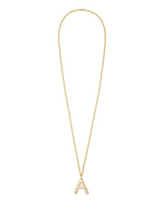 The Very Big Puffy Initial Necklace