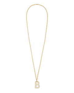 The Very Big Puffy Initial Necklace