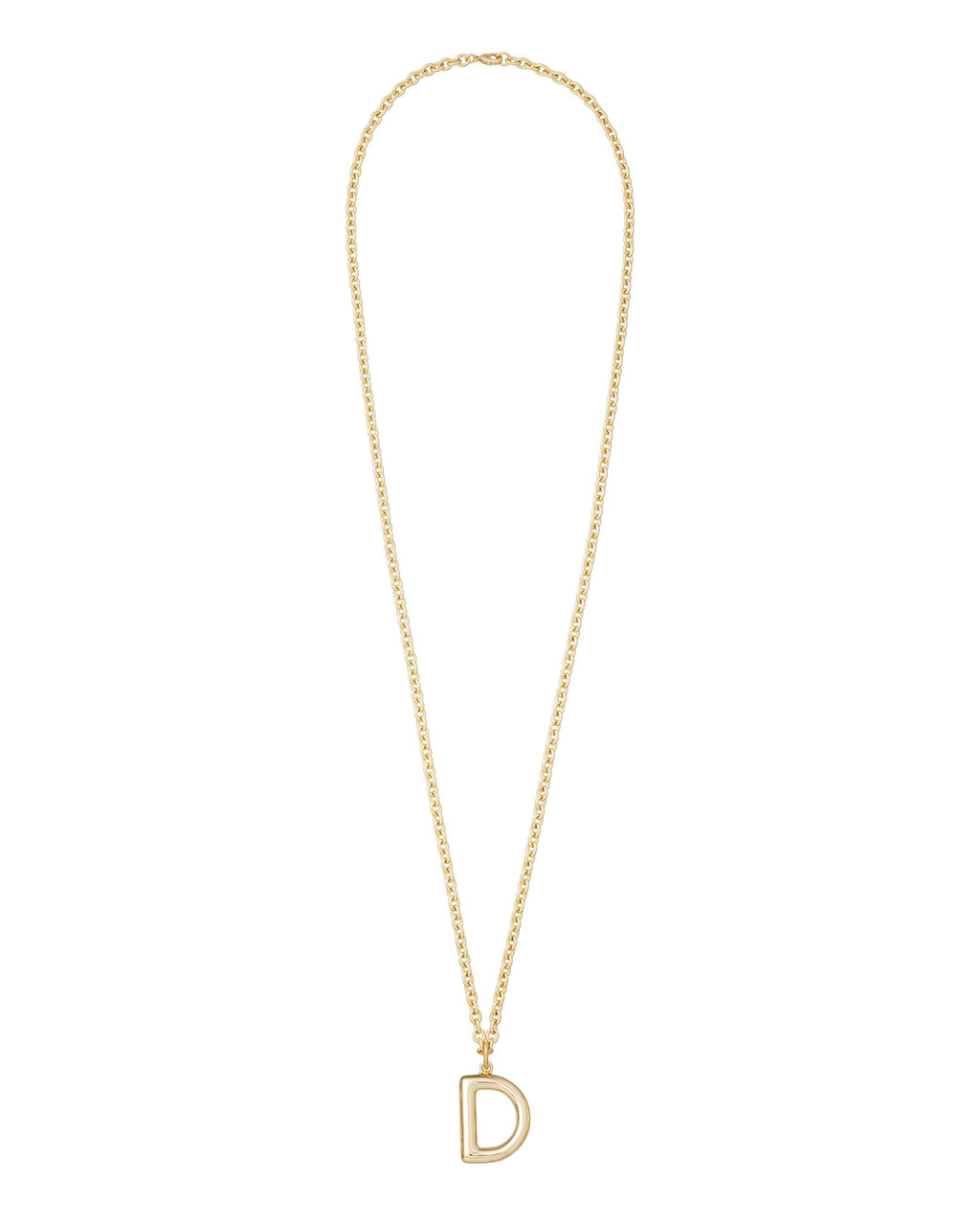 The Very Big Puffy Initial Necklace