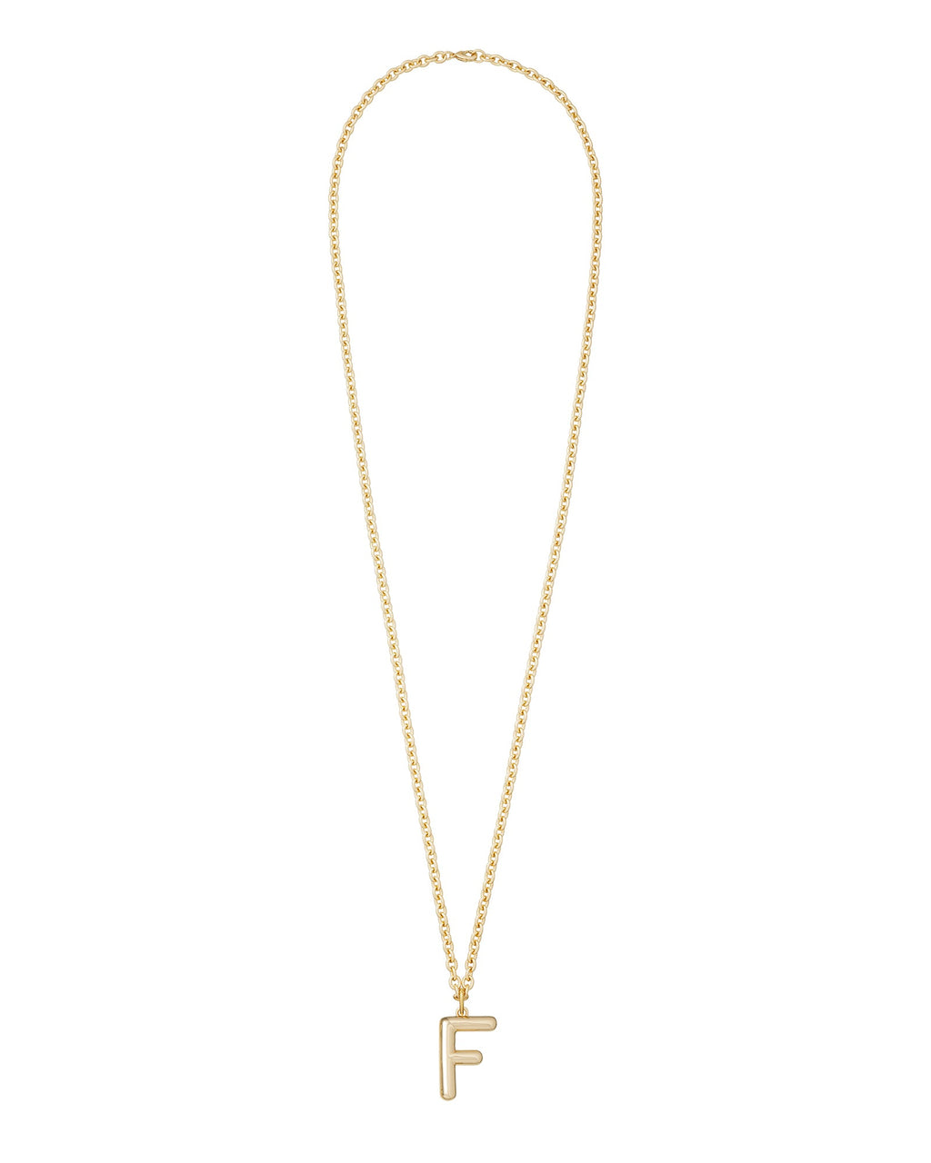 The Very Big Puffy Initial Necklace