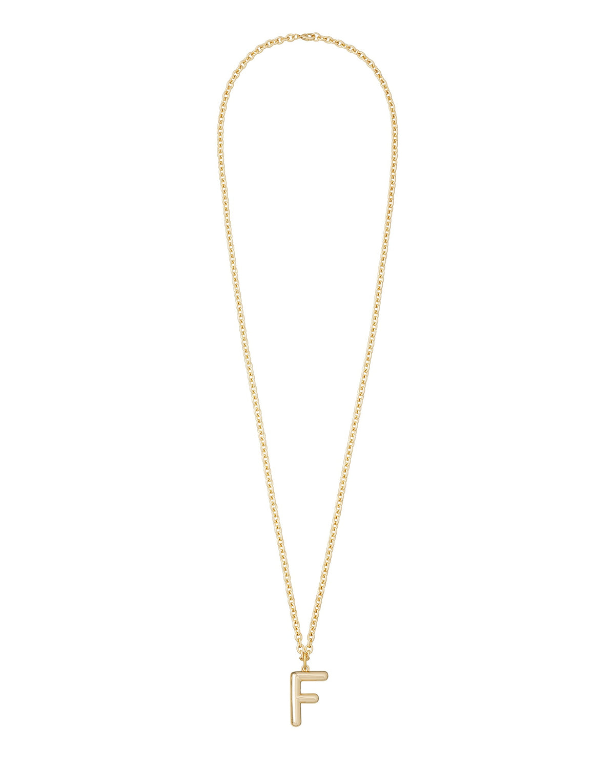 The Very Big Puffy Initial Necklace
