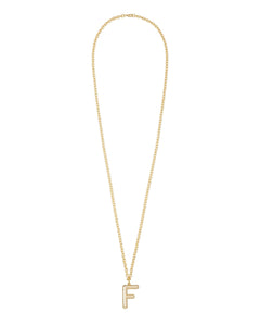 The Very Big Puffy Initial Necklace