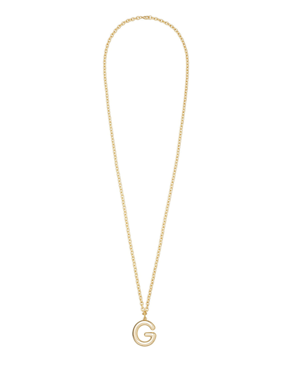 The Very Big Puffy Initial Necklace