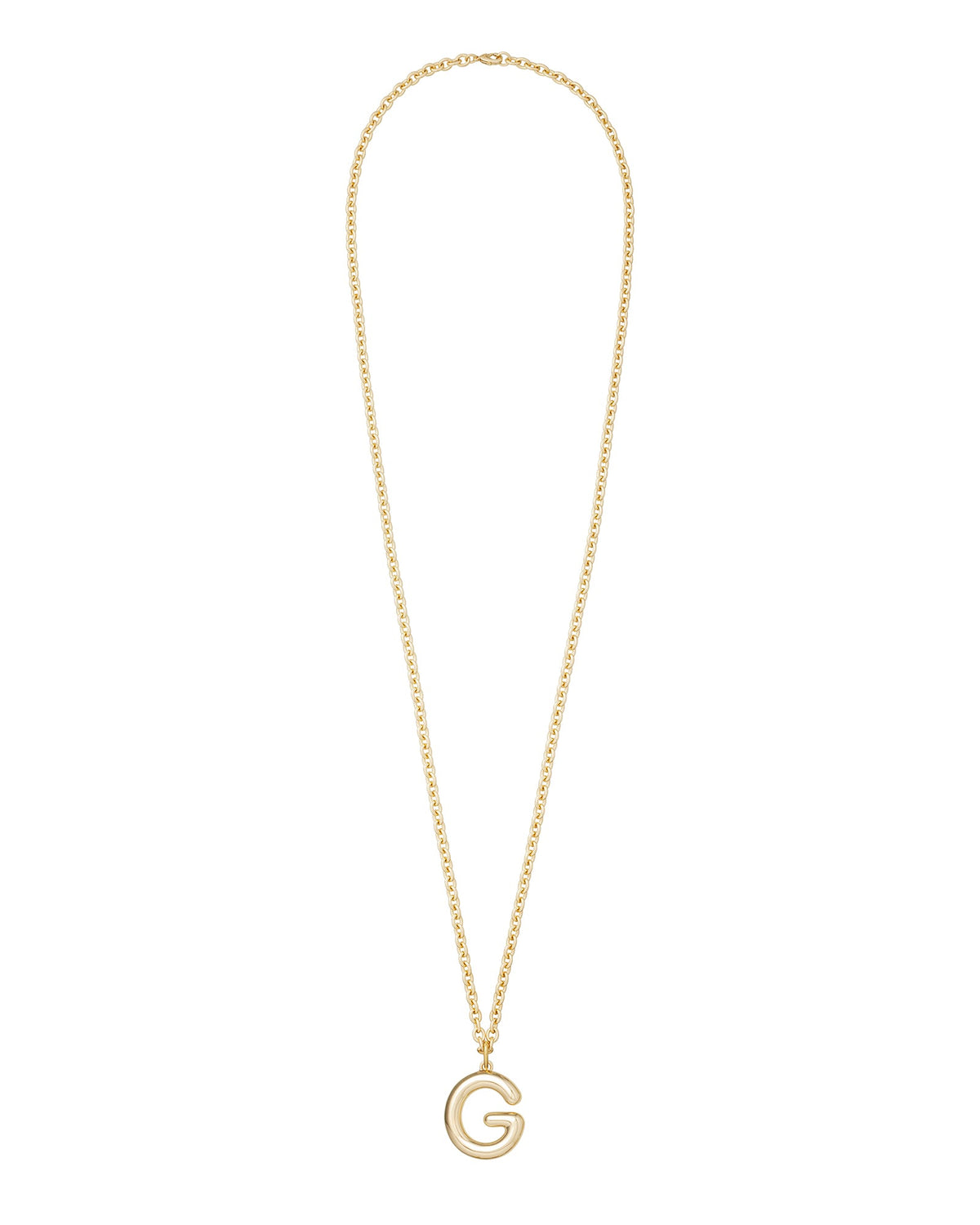 The Very Big Puffy Initial Necklace