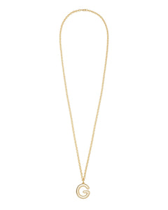 The Very Big Puffy Initial Necklace