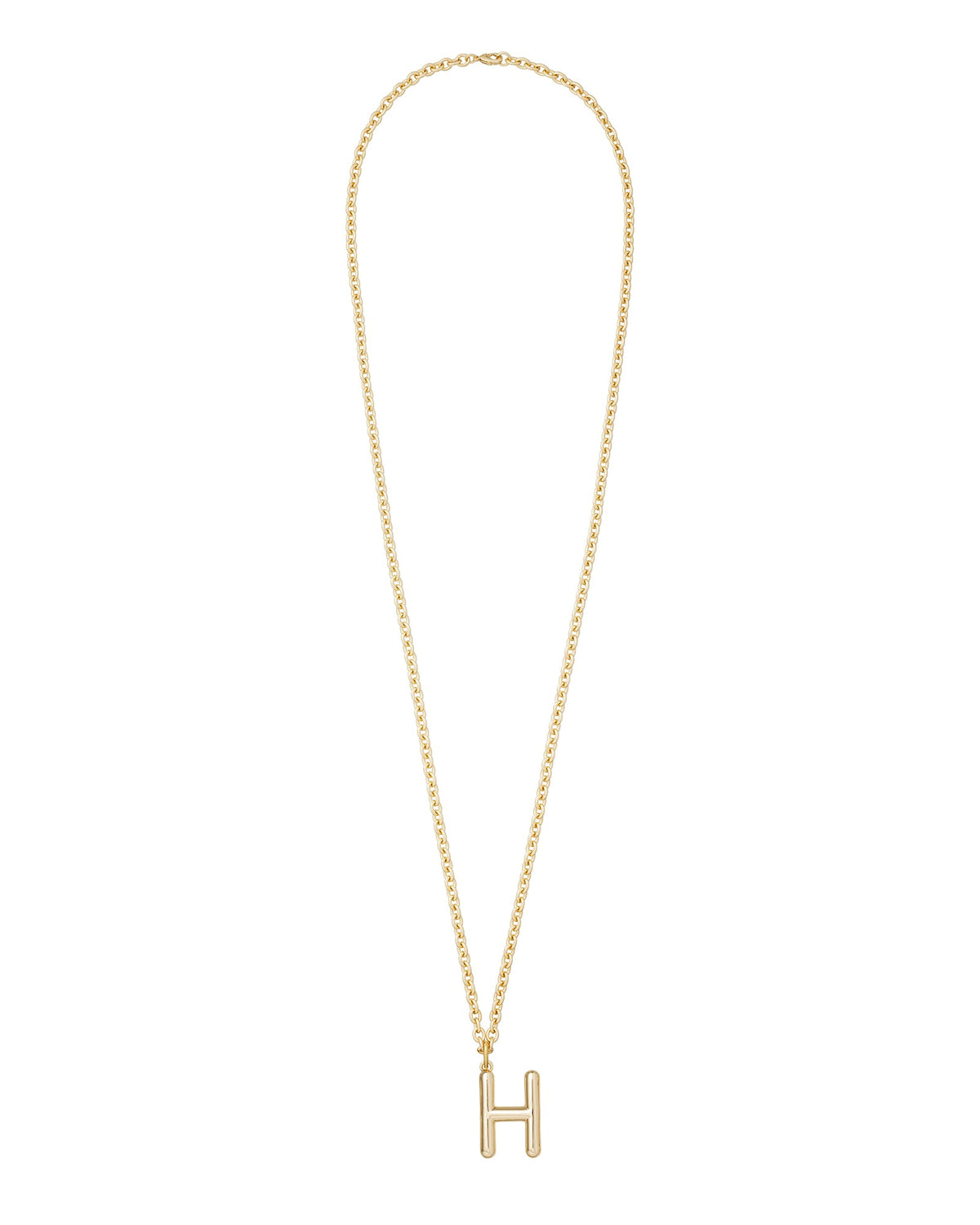 The Very Big Puffy Initial Necklace