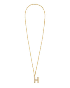 The Very Big Puffy Initial Necklace